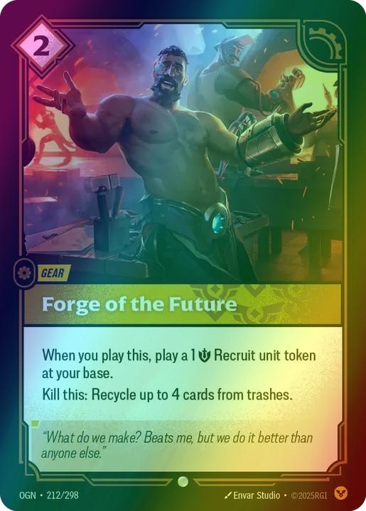 Forge of the Future - 212/298 [Origins] [Foil]