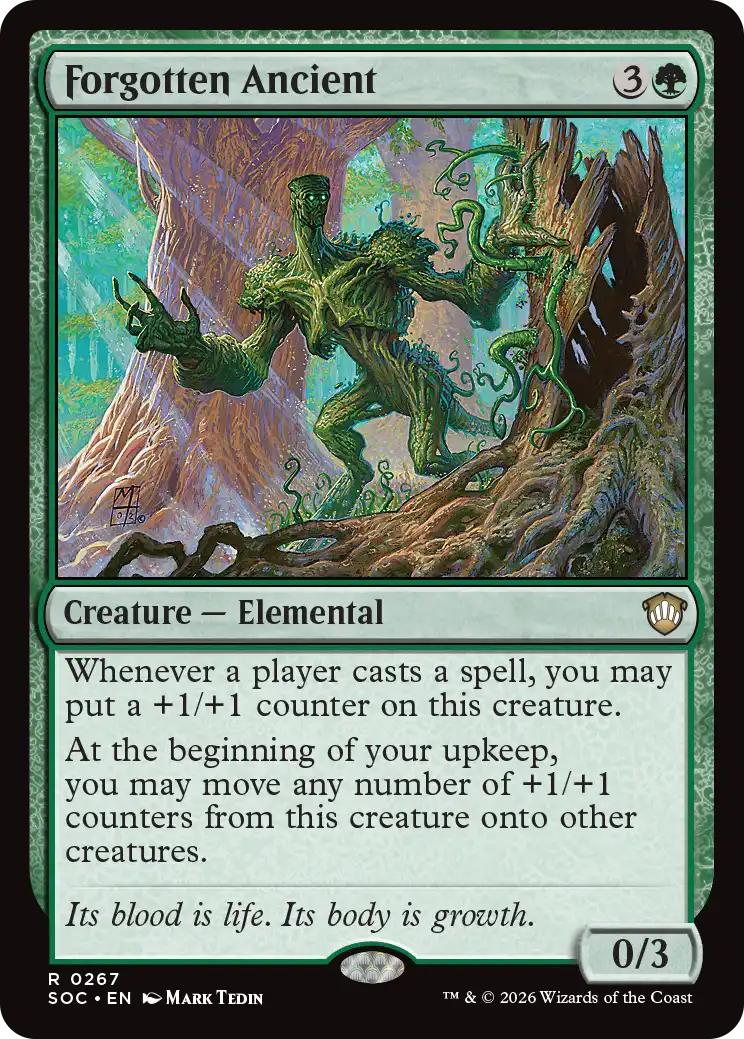 Forgotten Ancient [267] [Secrets of Strixhaven: Commander] [Non-Foil]