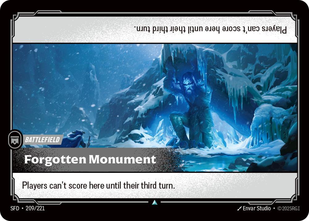 Forgotten Monument - 209/221 [Spiritforged] [Non Foil]
