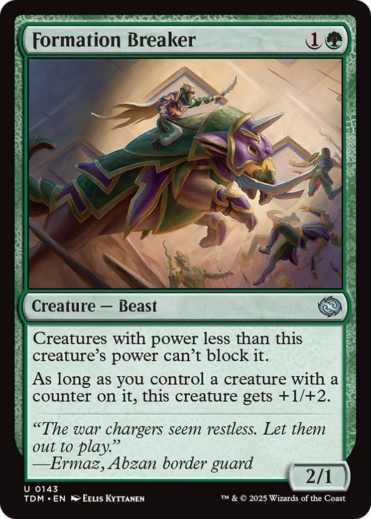 Formation Breaker [143] [Tarkir: Dragonstorm] [Non-Foil]