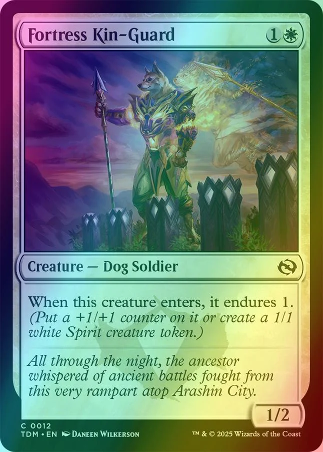 Fortress Kin-Guard [12] [Tarkir: Dragonstorm] [Foil]