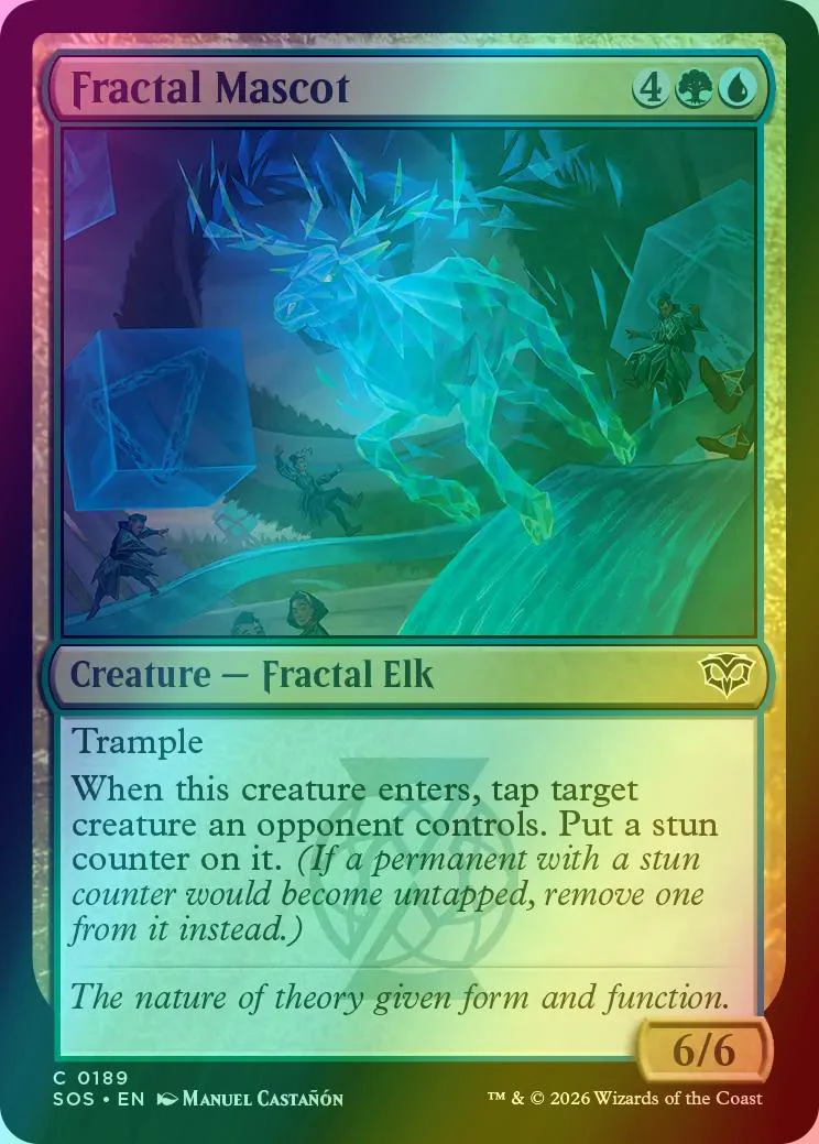 Fractal Mascot [189] [Secrets of Strixhaven] [Foil]