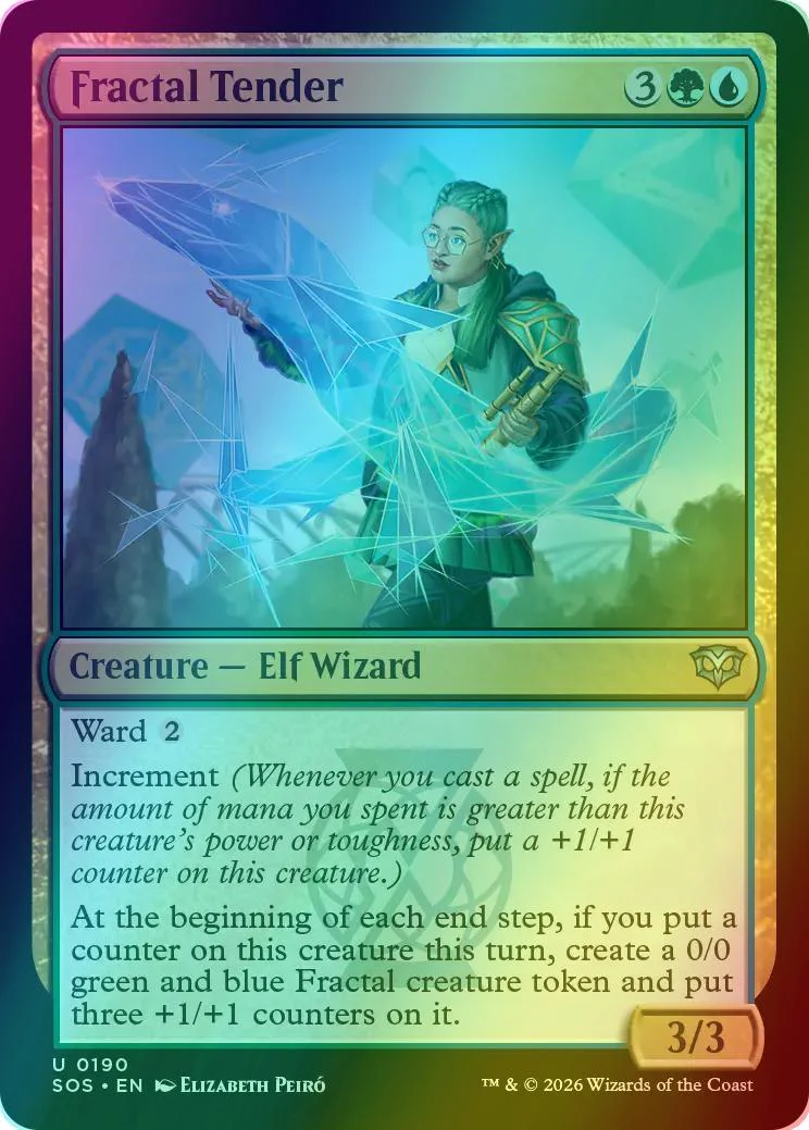 Fractal Tender [190] [Secrets of Strixhaven] [Foil]
