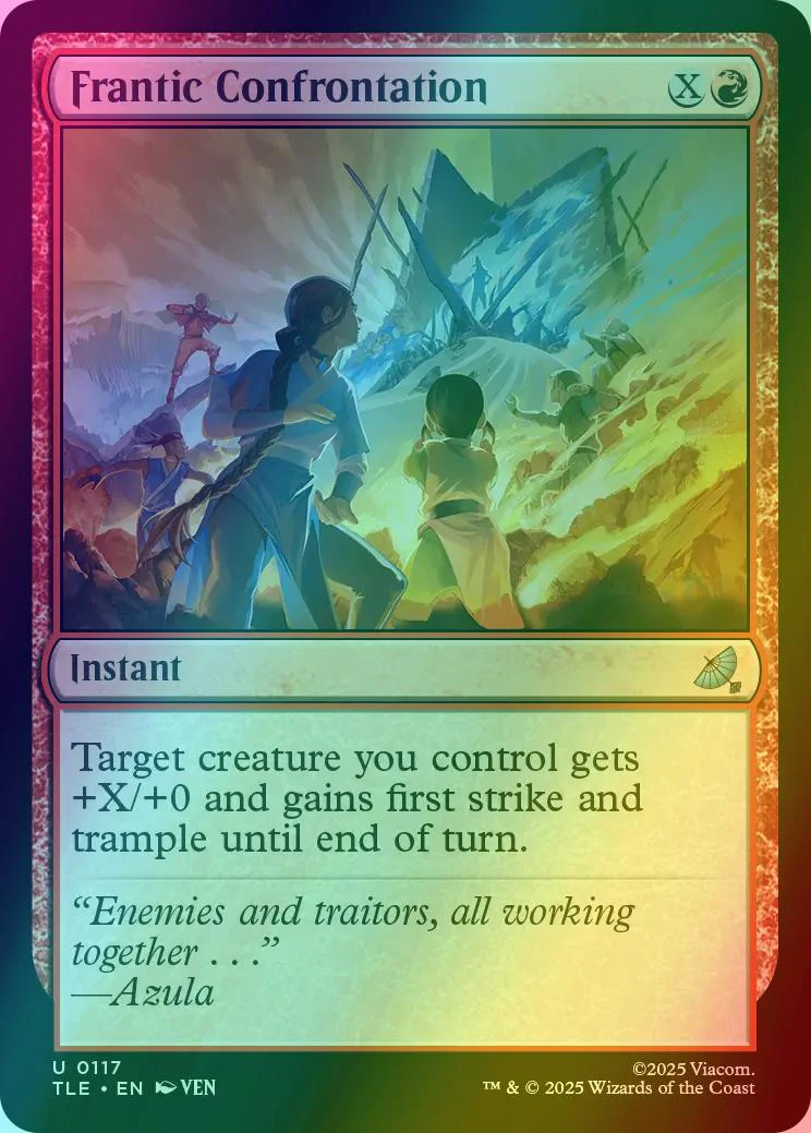 Frantic Confrontation [117] [Avatar: The Last Airbender Eternal] [Foil]