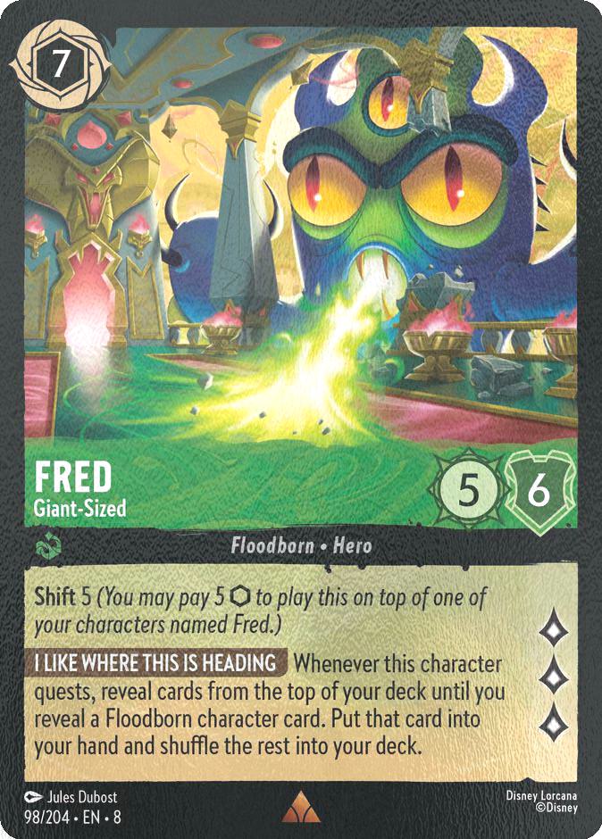 Fred - Giant-Sized - 98/204 [Reign of Jafar] [Cold Foil]
