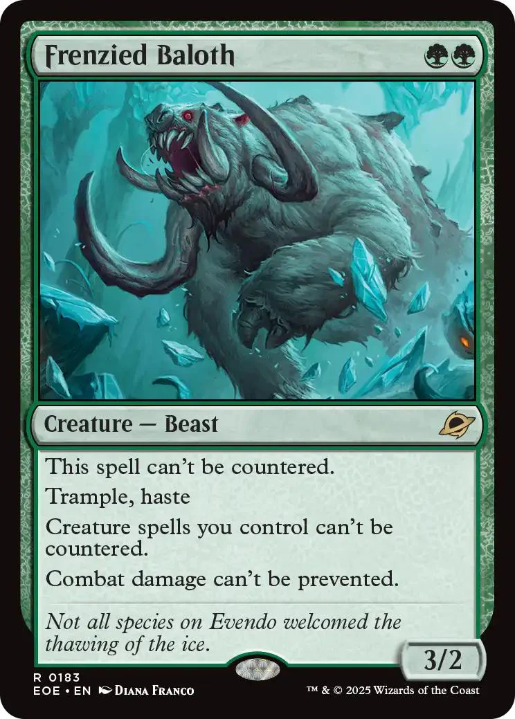 Frenzied Baloth [183] [Edge of Eternities] [Non-Foil]