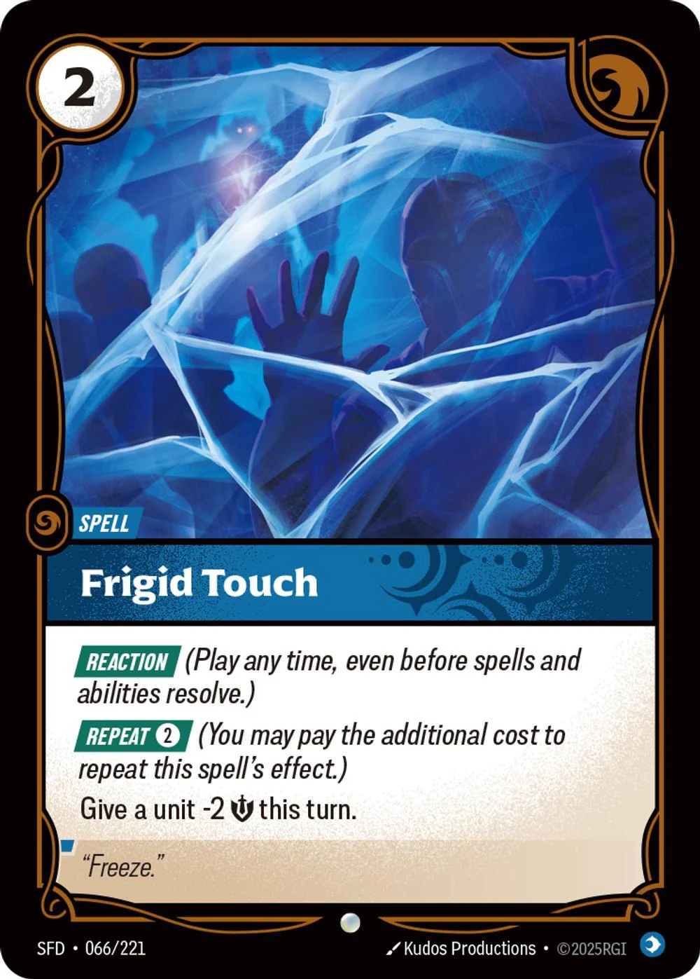 Frigid Touch - 066/221 [Spiritforged] [Non Foil]