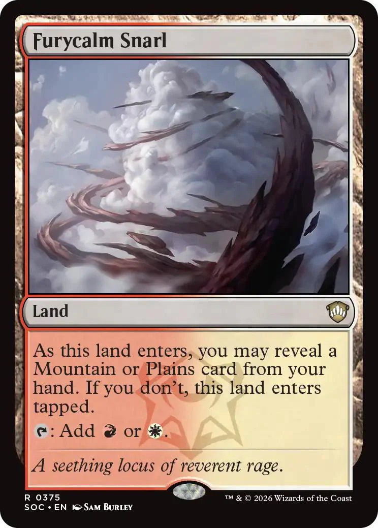 Furycalm Snarl [375] [Secrets of Strixhaven: Commander] [Non-Foil]