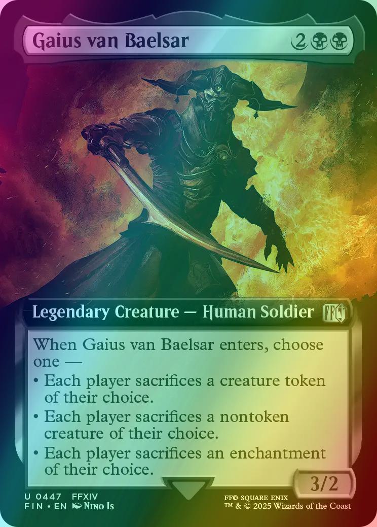 Gaius van Baelsar [447] [Extended Art] [FINAL FANTASY] [Foil]