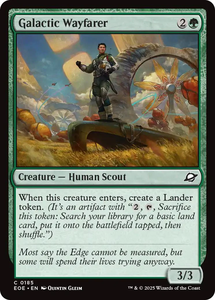 Galactic Wayfarer [185] [Edge of Eternities] [Non-Foil]