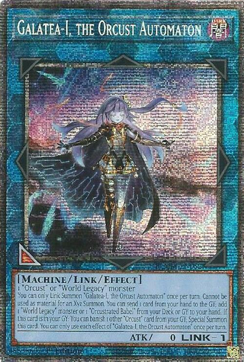 Galatea-I, the Orcust Automaton - BLMM-EN052 - Starlight Rare - 1st Edition