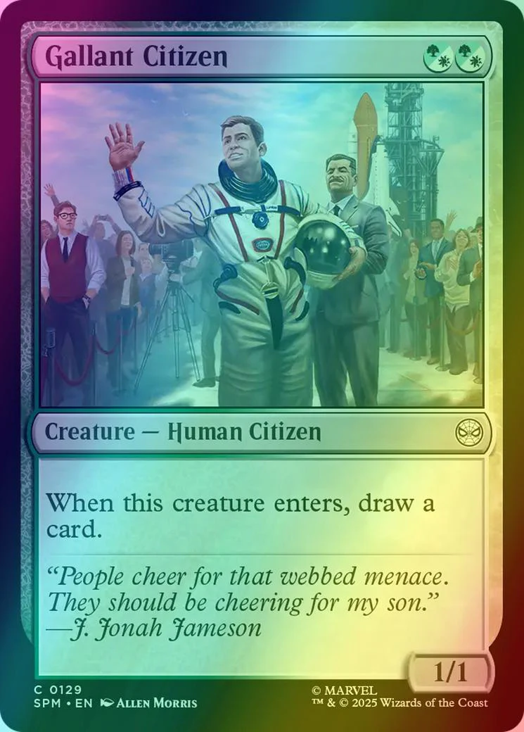 Gallant Citizen [129] [Marvel's Spider-Man] [Foil]