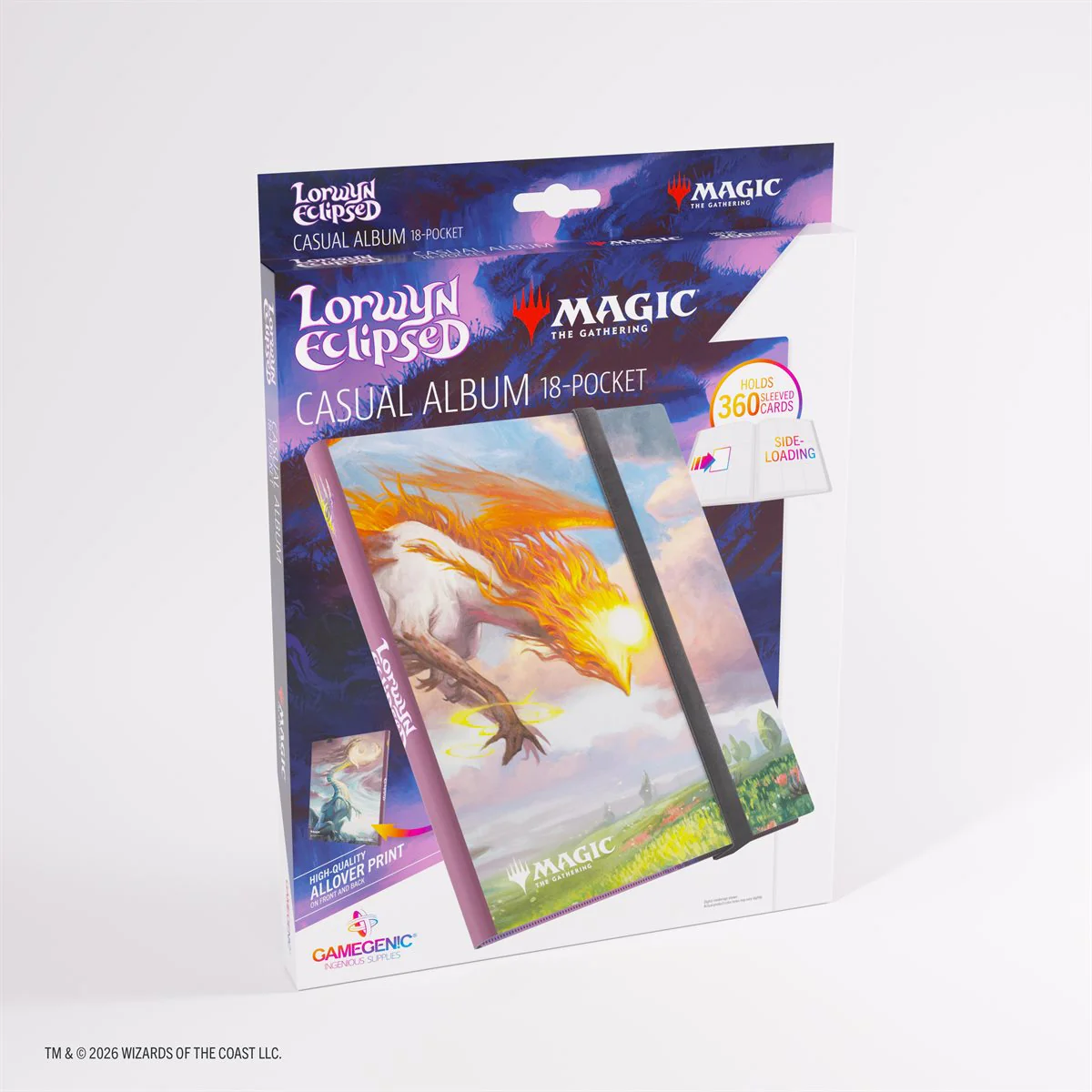 Gamegenic MTG Casual Album - 18-Pocket - Lorwyn Eclipsed - Eirdu, Carrier of Dawn // Isilu, Carrier of Twilight