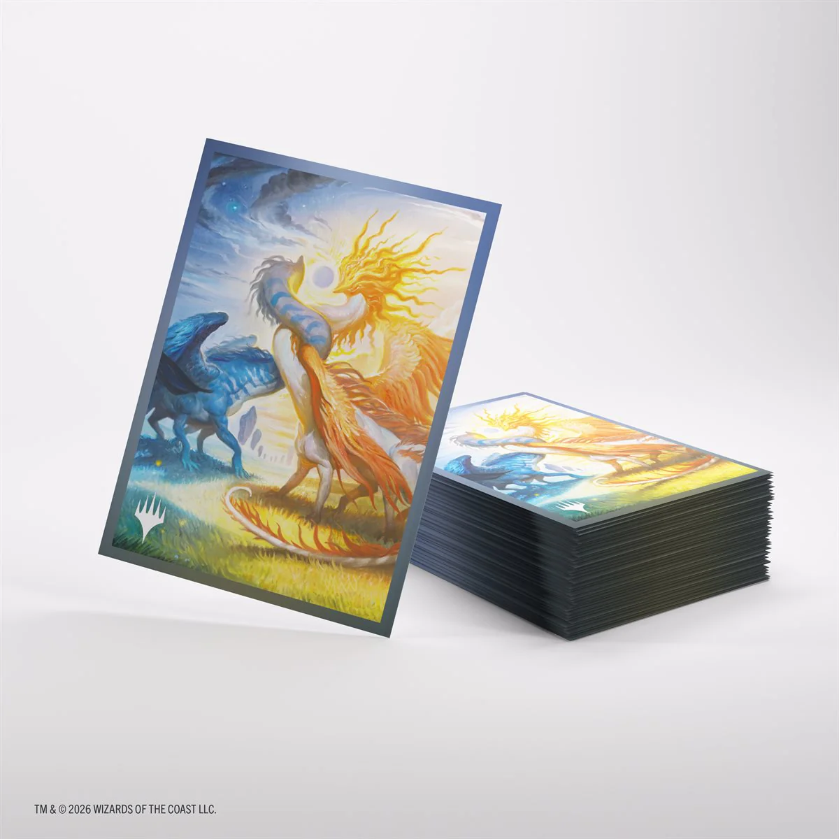 Gamegenic MTG Premium Art Sleeves - Standard Size - 105ct - Lorwyn Elipsed - Celestal Reunion - Image 2