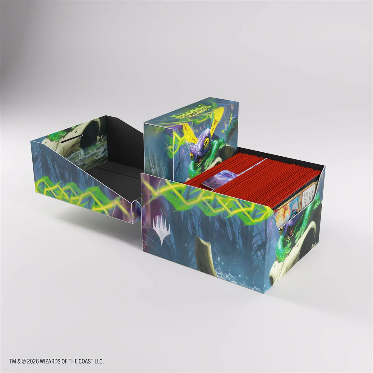 Gamegenic MTG Soft Crate XL Deck Box - 100+ - Secrets Of Strixhaven - Bogwater Lumaret and Dina, Essence Brewer - Image 2