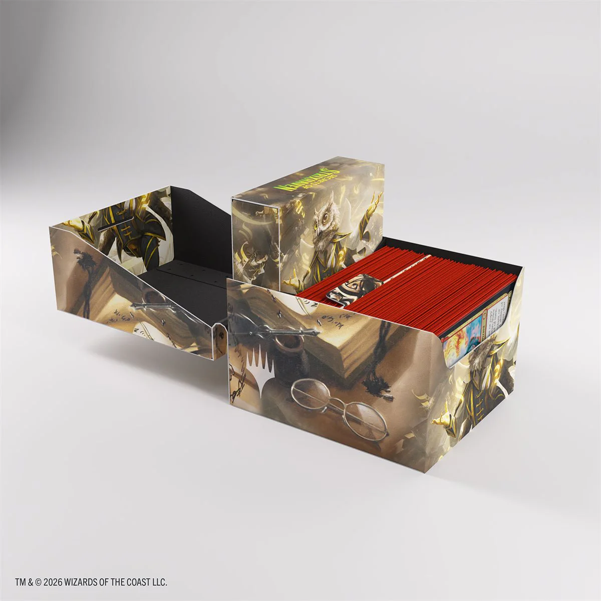 Gamegenic MTG Soft Crate XL Deck Box - 100+ - Secrets Of Strixhaven - Stirring Hopesinger and Inkling Token - Image 2