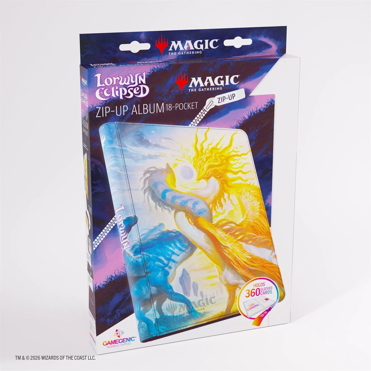 Gamegenic MTG Zip-Up Album - 18-Pocket - Lorwyn Eclipsed - Celestial Reunion