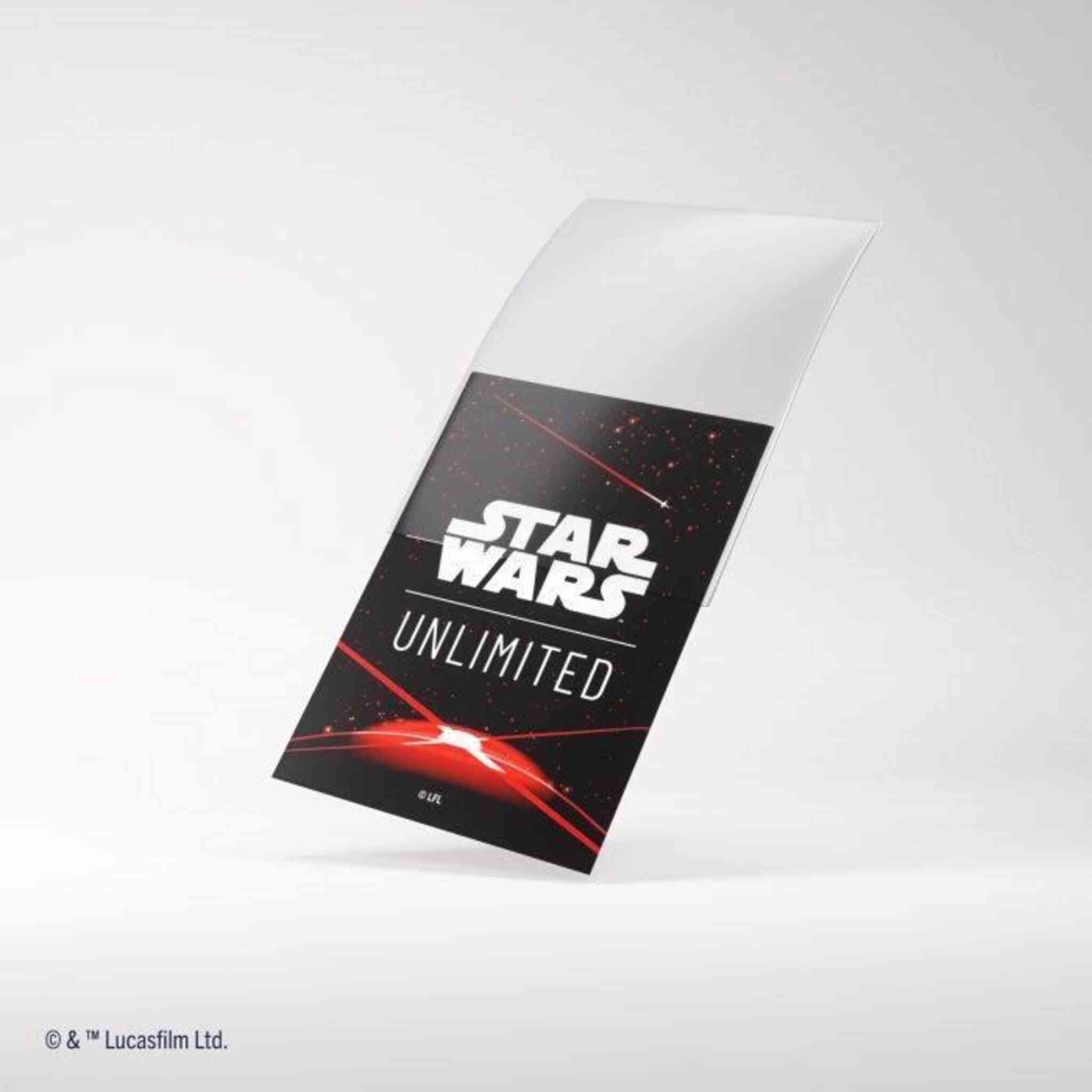 Gamegenic Star Wars: Unlimited Double Sleeving Pack - Standard Size - 120ct - Space Red - Image 2