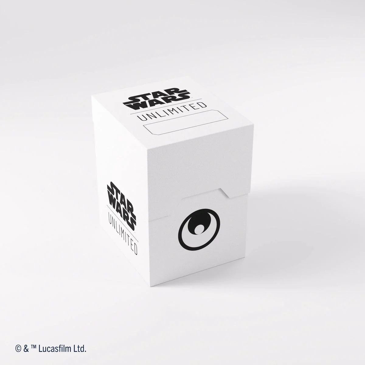 Gamegenic Star Wars: Unlimited Soft Crate Deck Box - 60+ - White/Black