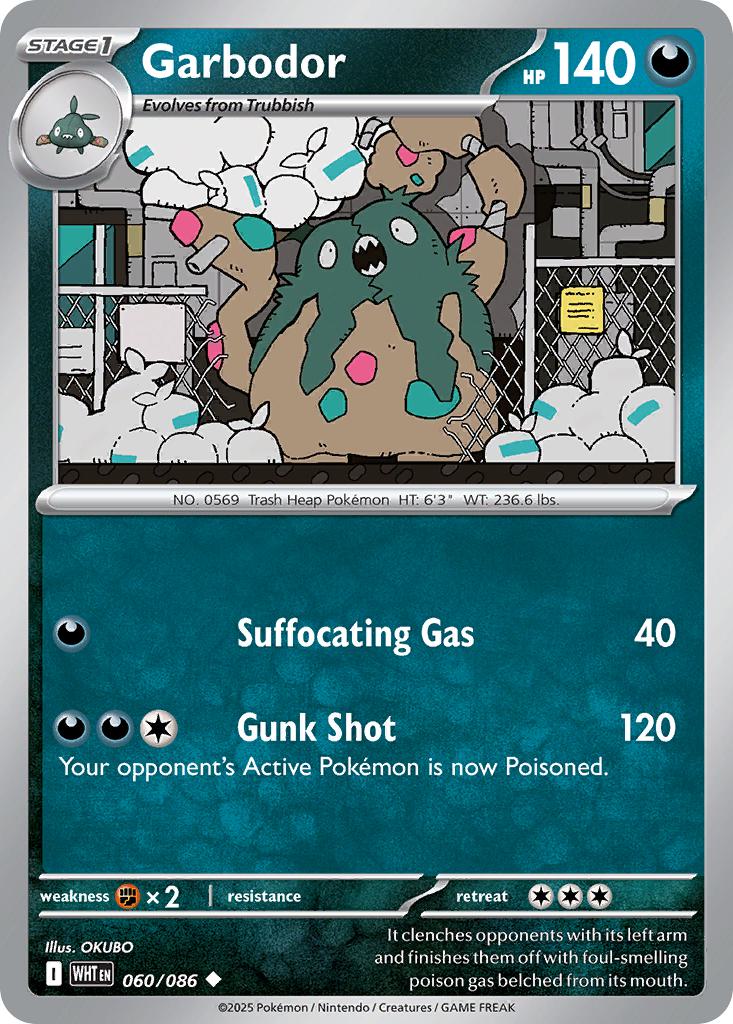 Garbodor - 060/086 - Uncommon [sv105w-060] [Non-Holo]