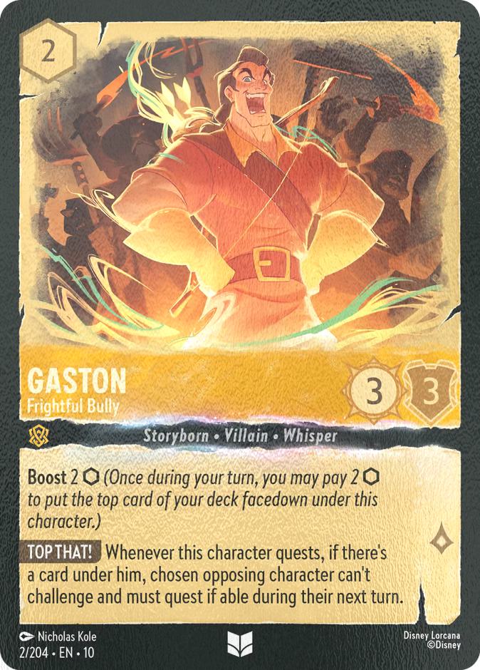 Gaston - Frightful Bully - 2/204 [Whispers in the Well] [Cold Foil]
