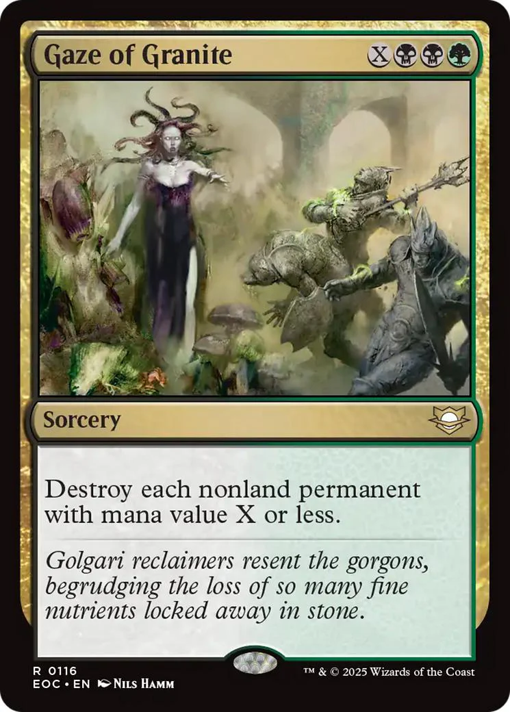 Gaze of Granite [116] [Edge of Eternities: Commander] [Non-Foil]