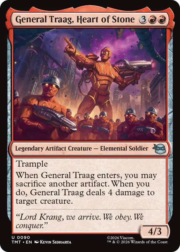 General Traag, Heart of Stone [90] [Teenage Mutant Ninja Turtles] [Non-Foil]