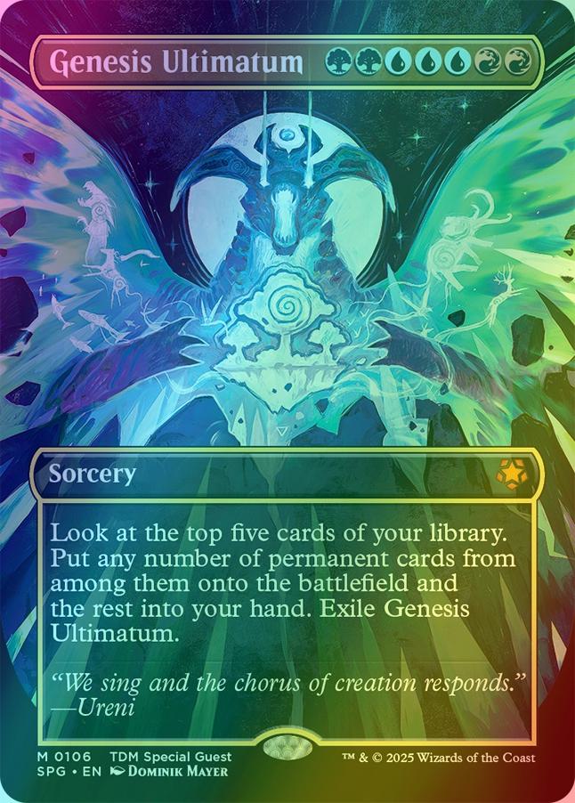 Genesis Ultimatum [106] [Borderless] [Special Guests] [Foil]