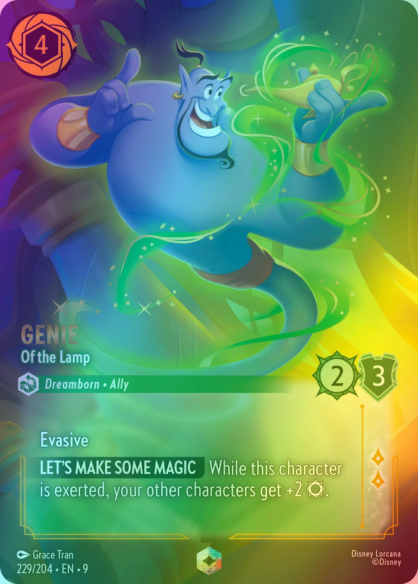 Genie - Of the Lamp (Enchanted) - 229/204 [Fabled] [Holofoil]