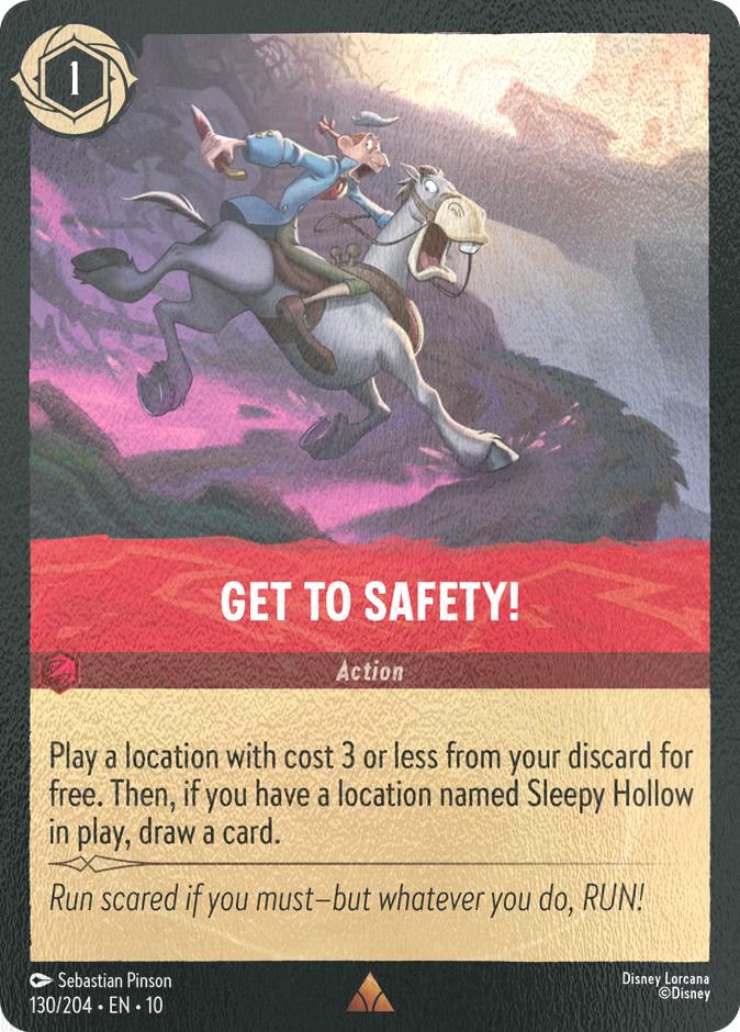 Get to Safety! - 130/204 [Whispers in the Well] [Cold Foil]