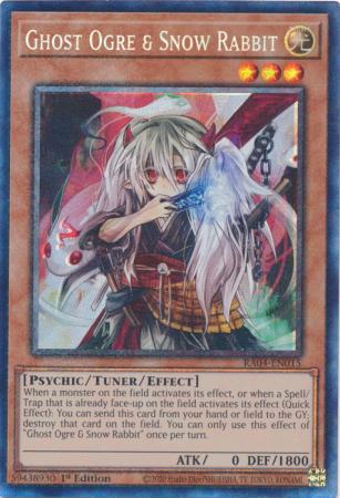 Ghost Ogre & Snow Rabbit - RA04-EN015 - Collector's Rare - 1st Edition