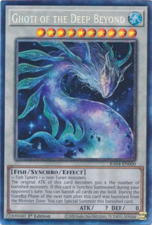Ghoti of the Deep Beyond - RA04-EN060 - Collector's Rare - 1st Edition