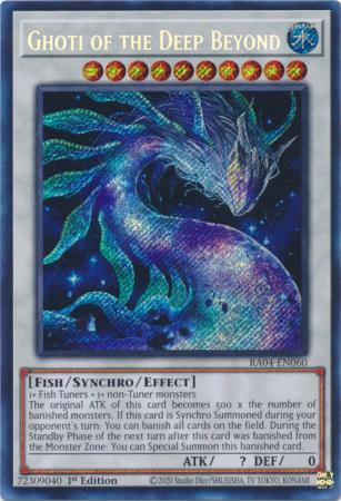 Ghoti of the Deep Beyond - RA04-EN060 - Secret Rare - 1st Edition