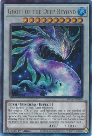 Ghoti of the Deep Beyond - RA04-EN060 - Ultimate Rare - 1st Edition