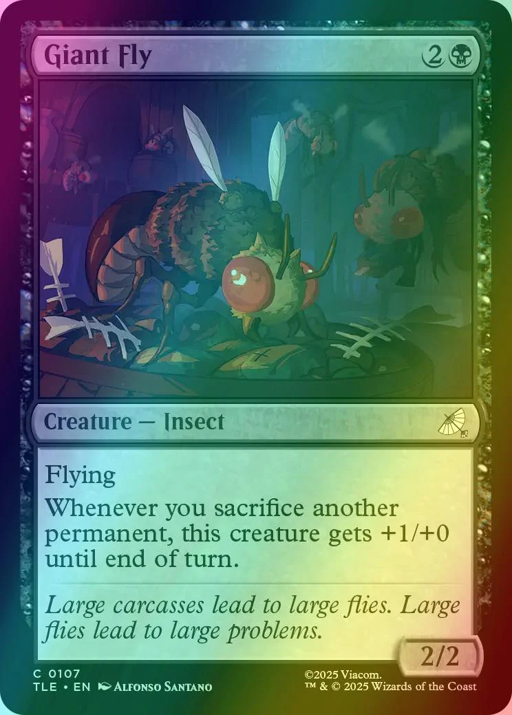 Giant Fly [107] [Avatar: The Last Airbender Eternal] [Foil]