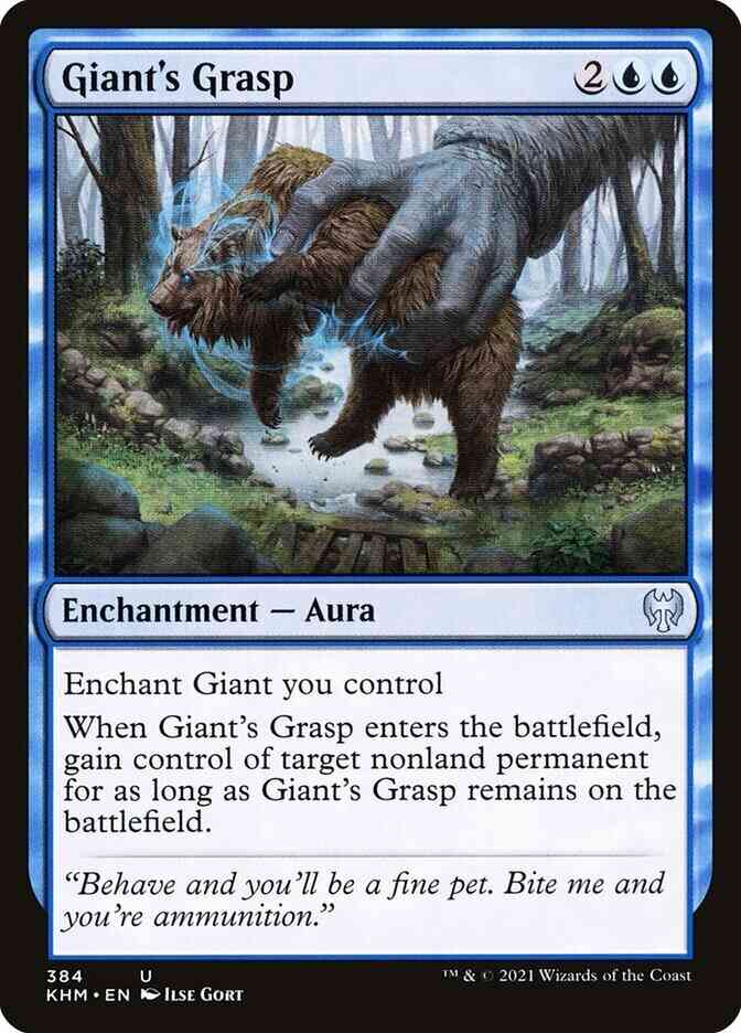 Giant's Grasp [Theme Deck] [384] [Kaldheim] [Non-Foil]