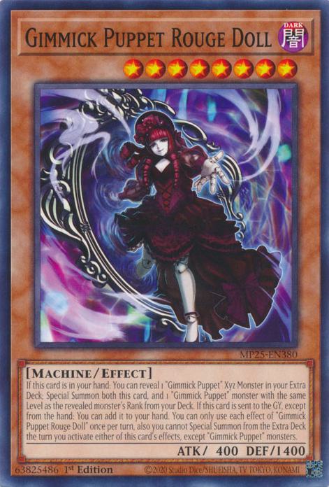 Gimmick Puppet Rouge Doll - MP25-EN380 - Common - 1st Edition