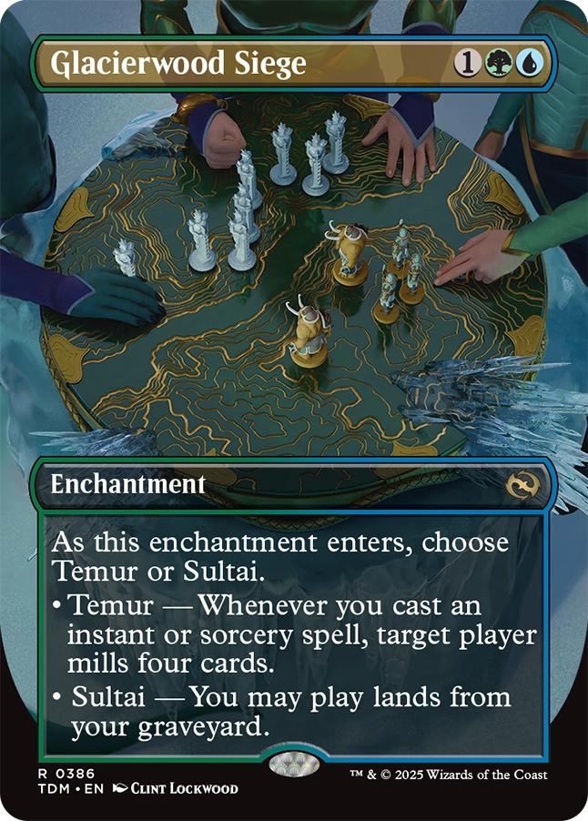 Glacierwood Siege [386] [Borderless] [Tarkir: Dragonstorm] [Non-Foil]