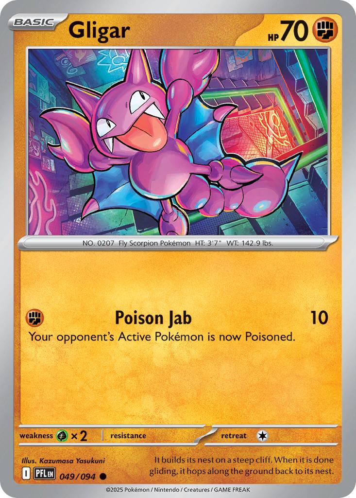 Gligar - 049/094 - Common [me02-049] [Non-Holo]