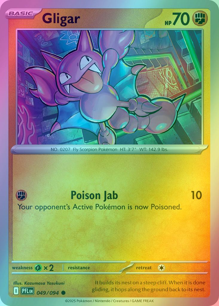 Gligar - 049/094 - Common [me02-049] [Reverse Holo]