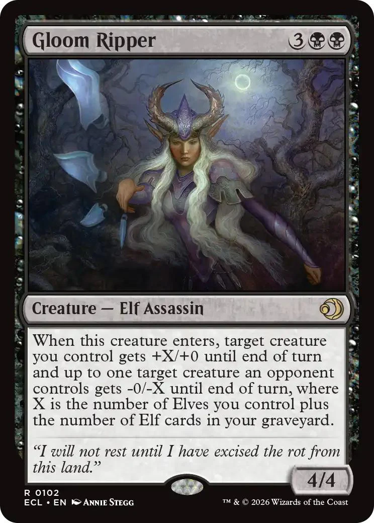 Gloom Ripper [102] [Lorwyn Eclipsed] [Non-Foil]