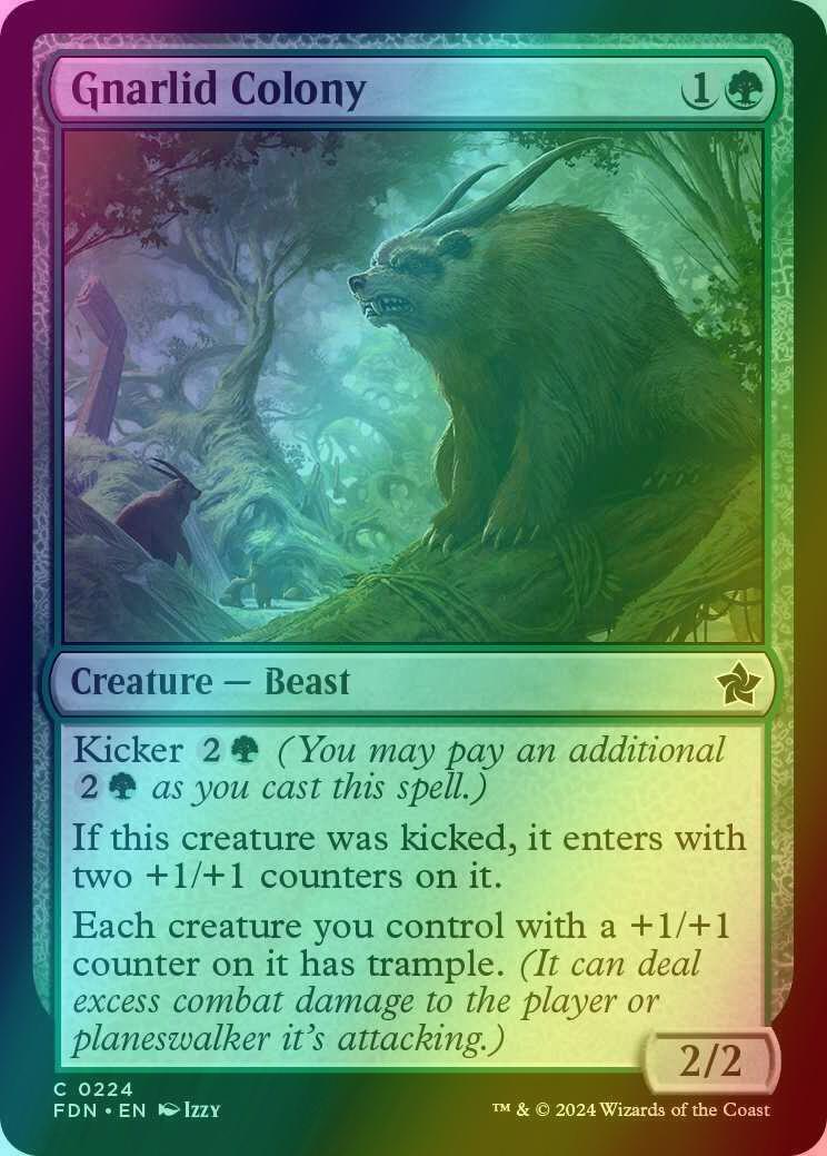 Gnarlid Colony [224] [Foundations] [Foil]