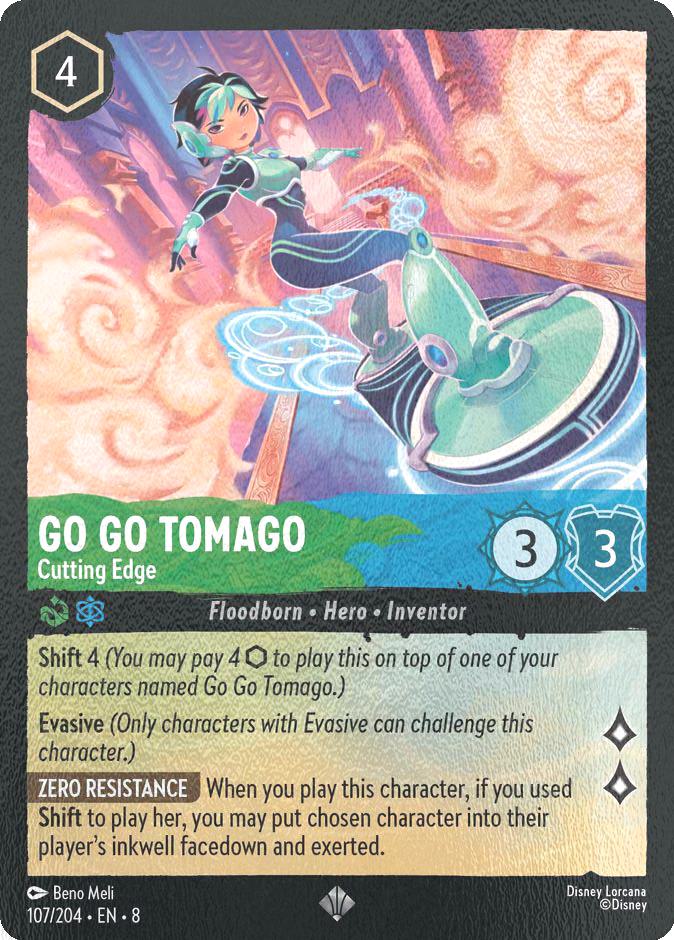 Go Go Tomago - Cutting Edge - 107/204 [Reign of Jafar] [Cold Foil]