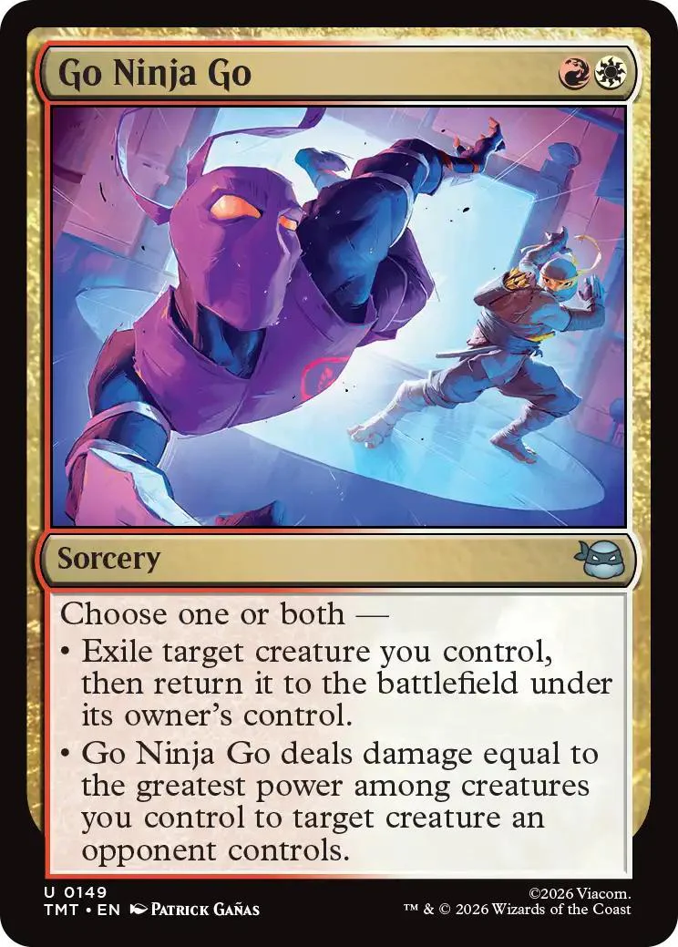 Go Ninja Go [149] [Teenage Mutant Ninja Turtles] [Non-Foil]