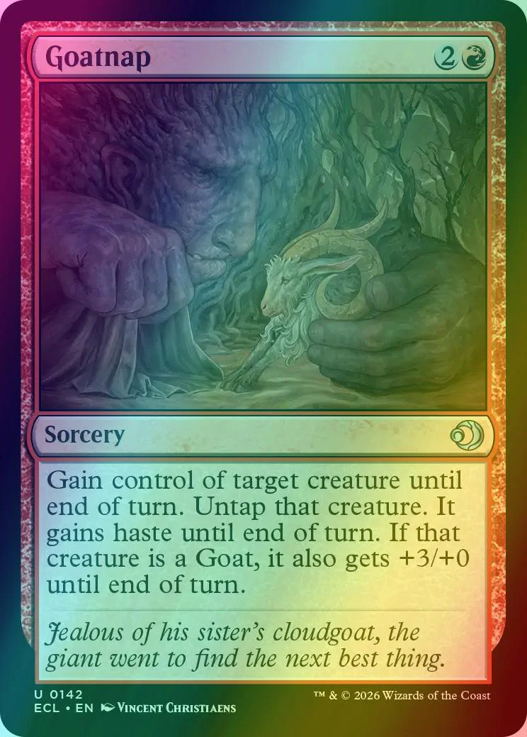 Goatnap [142] [Lorwyn Eclipsed] [Foil]