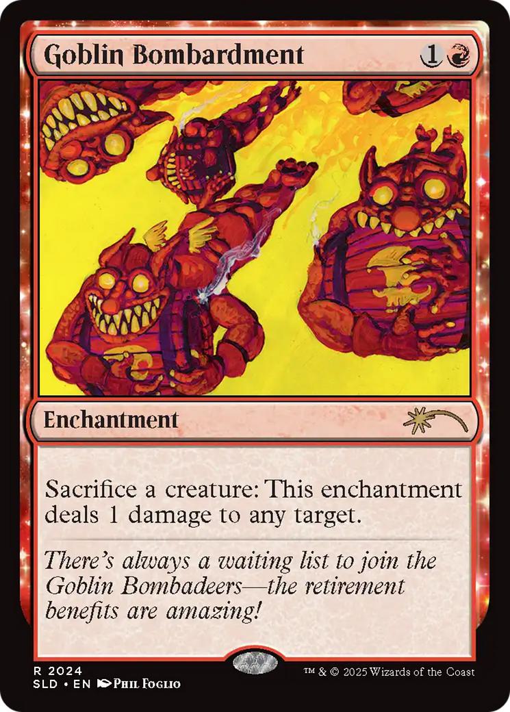 Goblin Bombardment [2024] [Phil Foglio] [Secret Lair Drop] [Non-Foil]