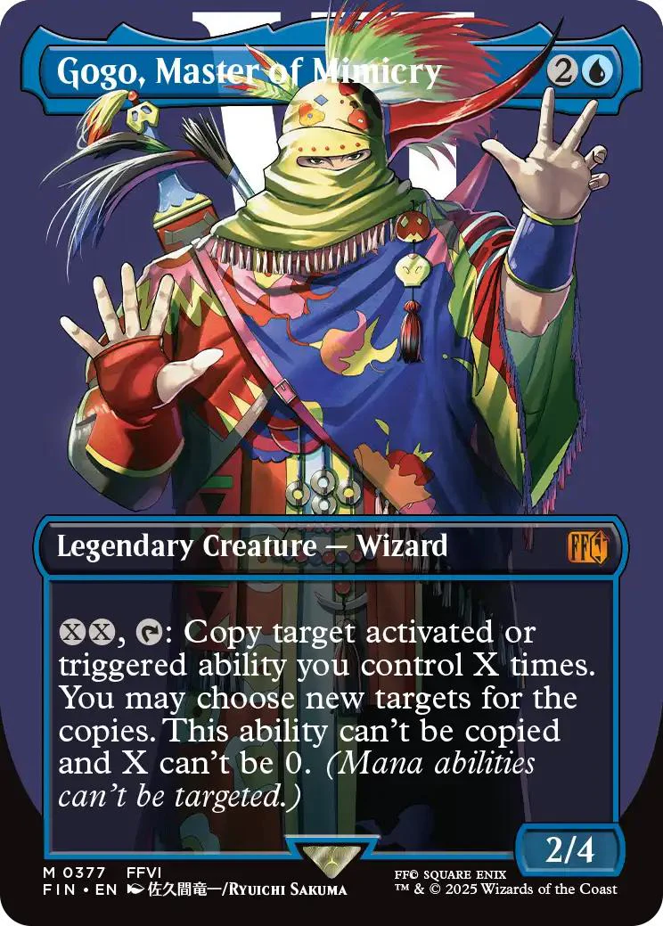 Gogo, Master of Mimicry [377] [Borderless] [Character] [FINAL FANTASY] [Non-Foil]