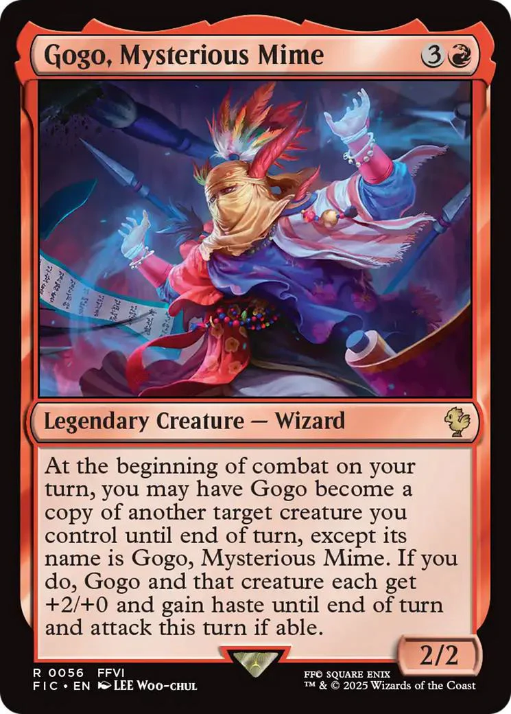 Gogo, Mysterious Mime [56] [FINAL FANTASY: Commander] [Non-Foil]