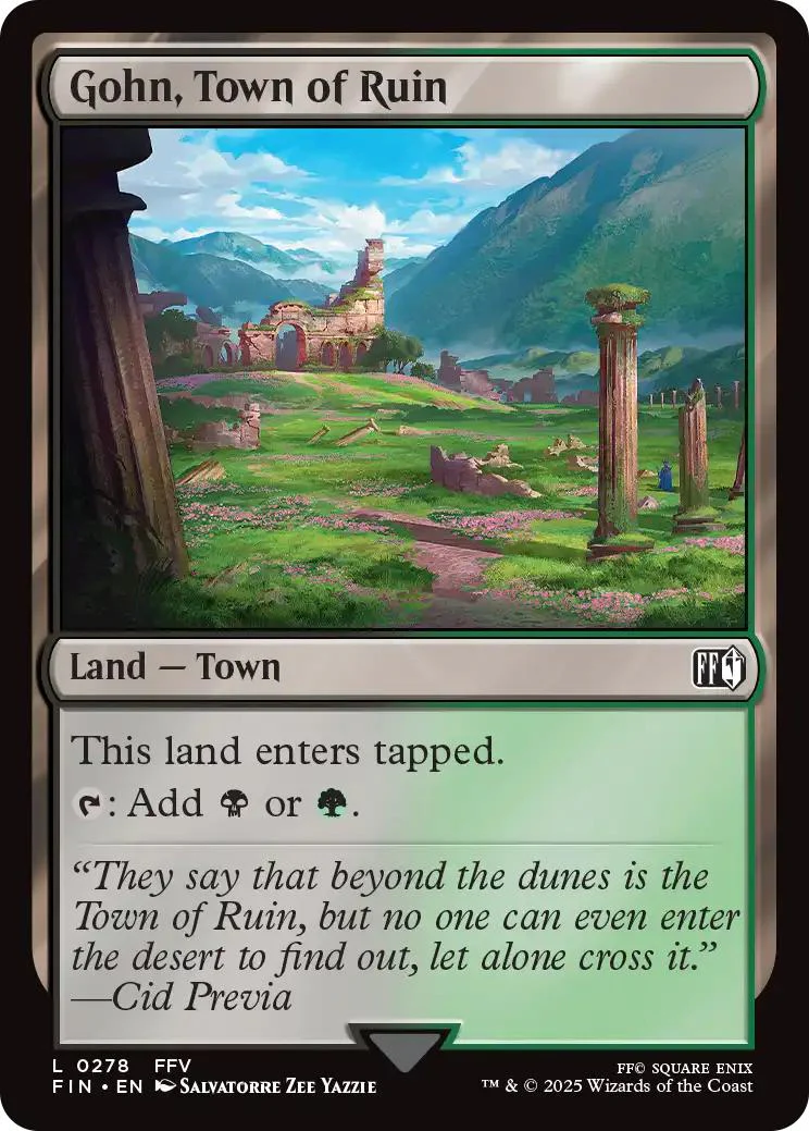 Gohn, Town of Ruin [278] [FINAL FANTASY] [Non-Foil]
