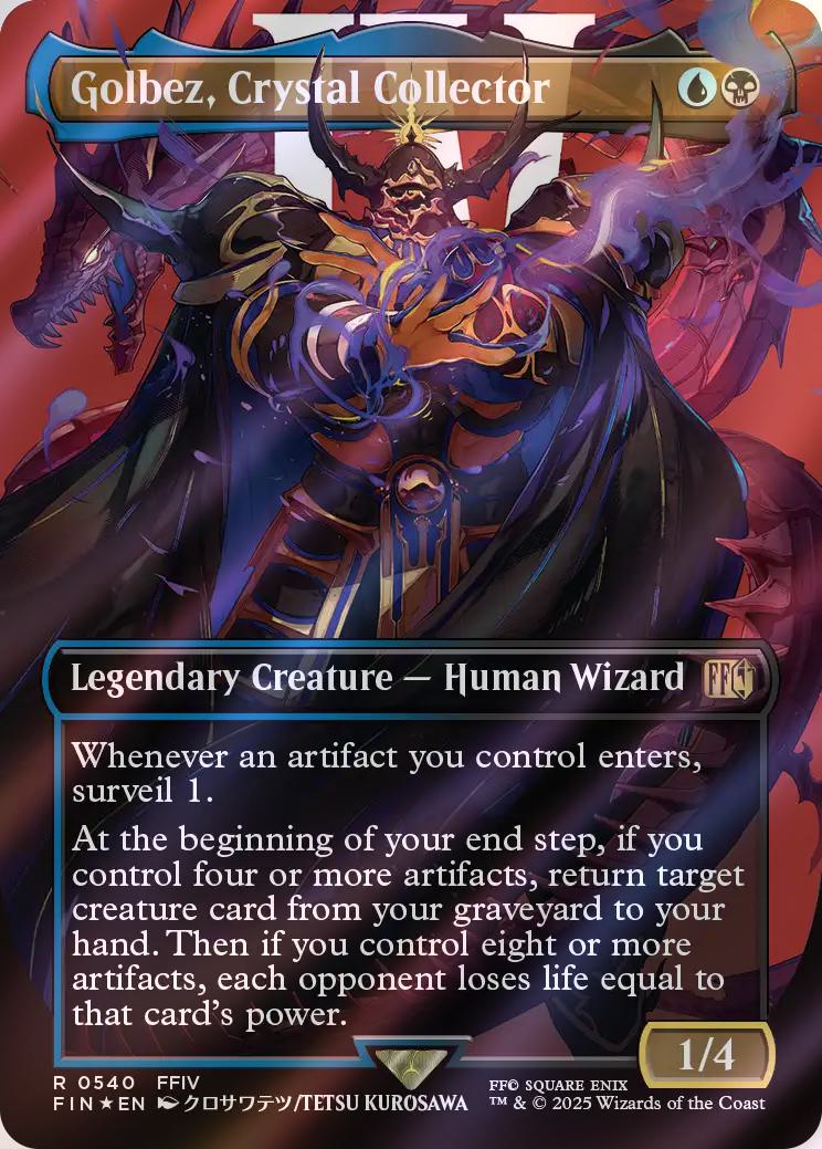 Golbez, Crystal Collector [540] [Borderless] [Character] [FINAL FANTASY] [Surge Foil]